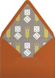 BYOB Game Night - Crate & Barrel Envelope