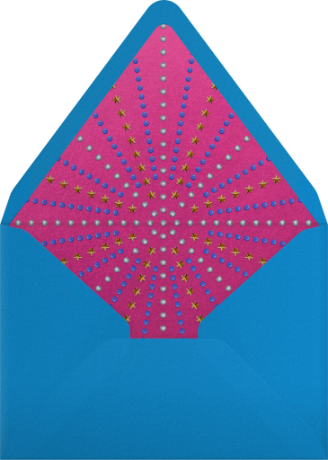 Colorful Charm Letter Invitation Envelope