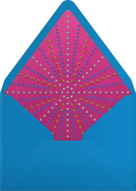 Colorful Charm Letter Invitation Envelope