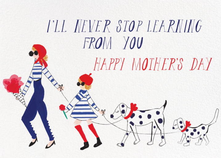 French Mommy - Mother's Day Card by Mr. Boddington's Studio