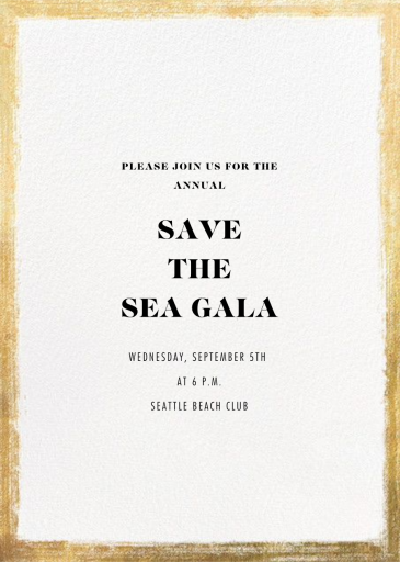 Bristle - Gala Invitation by Paperless Post