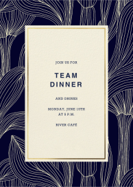 Garden Threads - Business Dinner Invitation by Marimekko