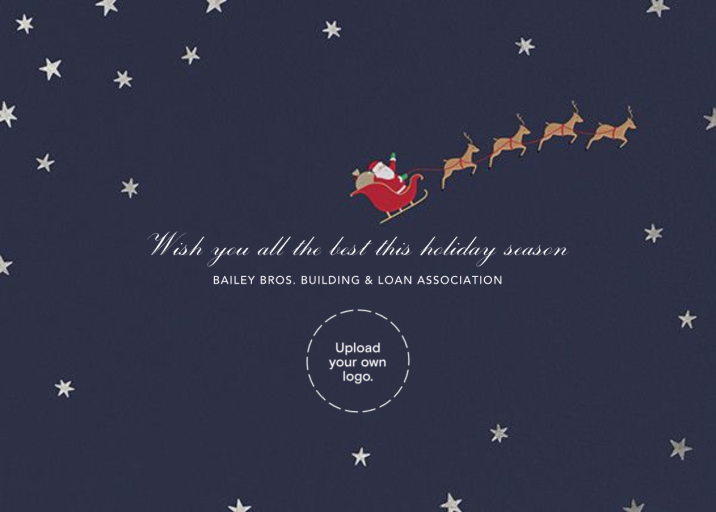 Nightly (Christmas) - Holiday Card by Paperless Post