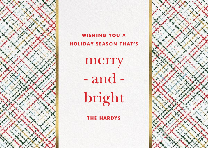 Neat Knit - Christmas Card by kate spade new york