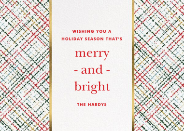 Neat Knit - Christmas Card by kate spade new york