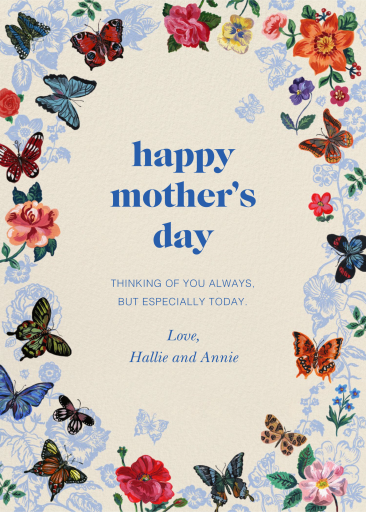 Nature Frame - Mother's Day Card by Nathalie Lété