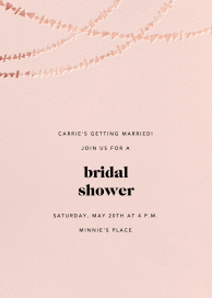 Streamer Shapes (Tall) - Bridal Shower Invitation by Paperless Post