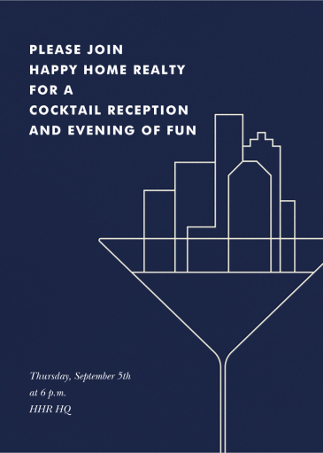 Cosmopolitan - Cocktail Party Invitation by Paperless Post