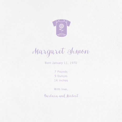 Ivory Plain by Paperless Post