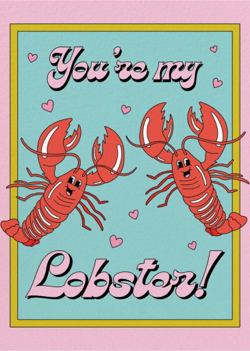 I Lob You - Love and Romance Card by Party Mountain