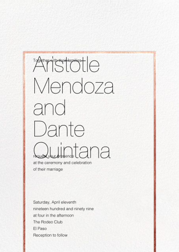 Veldener - Wedding Invitation by Paperless Post