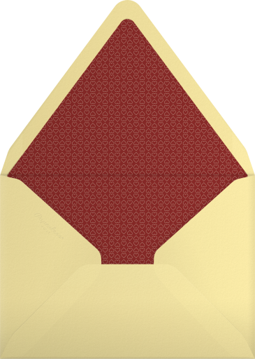Card of Hearts - Few & Fahr Studio Envelope