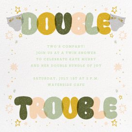 Double Duty by Paperless Post