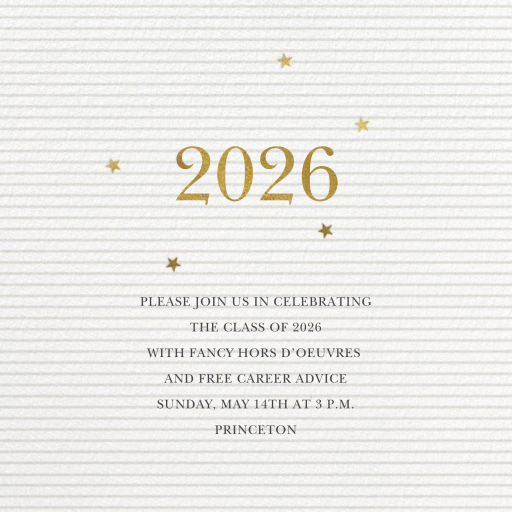 Stars Aligned - Graduation Party Invitation by Sugar Paper