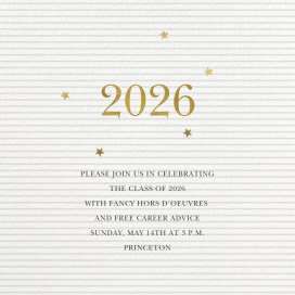 Stars Aligned - Graduation Party Invitation by Sugar Paper