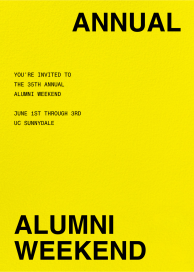 Aslant - Class Reunion Invitation by Paperless Post