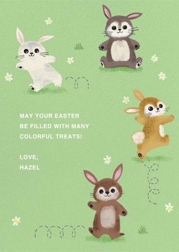 Somebunny Told Me - Easter Card by Paperless Post
