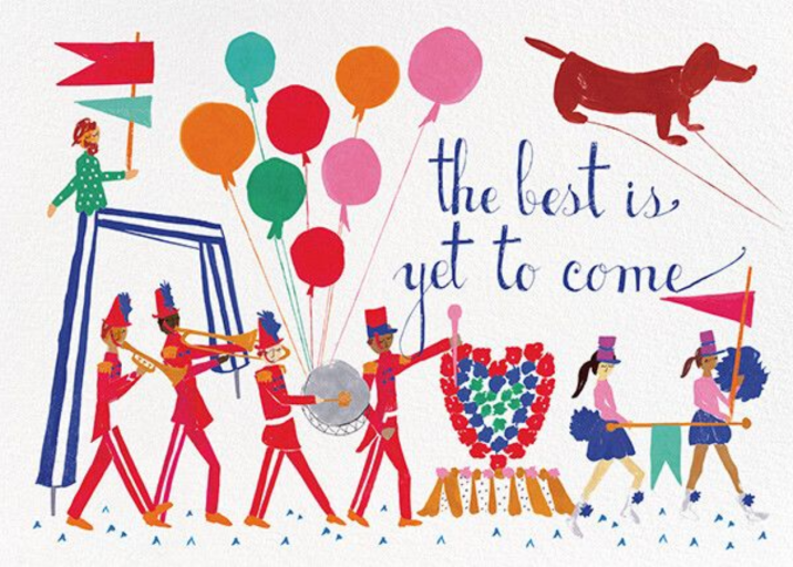 Best is Yet to Come - Graduation Card by Mr. Boddington's Studio