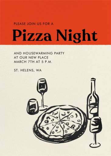 Big Pizza Pie - Celebration Invitation by Paperless Post