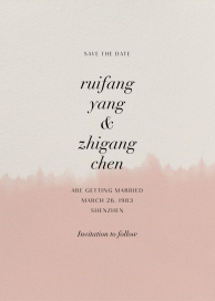 Dip Dye by Paperless Post