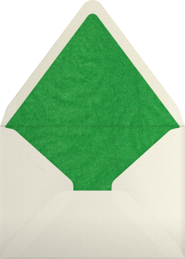 Poppies Patterned - Paperless Post Envelope