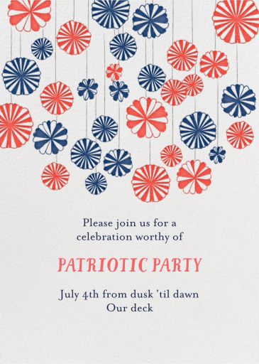 Mr. Porter's Ribbons - 4th of July Card by Mr. Boddington's Studio