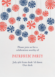 Mr. Porter's Ribbons - Summer Party Invitation by Mr. Boddington's Studio