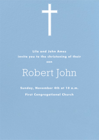 Spring Rain - Religious Invitation by Paperless Post