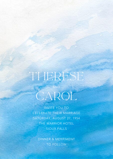 Tides - Wedding Invitation by Paperless Post