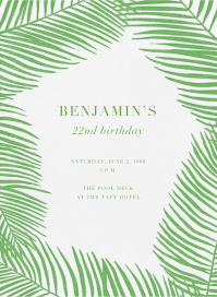 Palmier I by Paperless Post