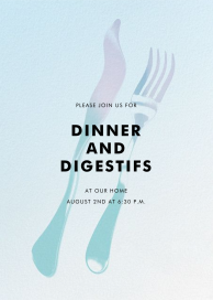 Liquid Dinner - Dinner Party Invitation by Paperless Post