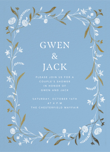 Delicate Vine - Bridal Shower Invitation by Paperless Post