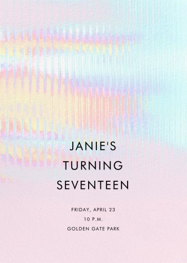 Malibu Haze - Birthday Invitation by Paperless Post