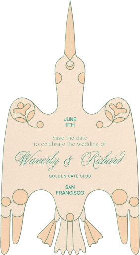 Birdsong - Save the Date by Rubinski Works