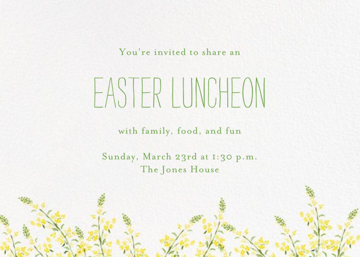 Heathers (Stationery) - Easter Invitation by Paperless Post