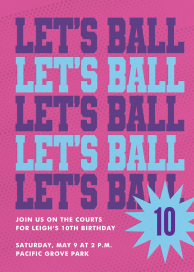 Let's Ball by Cheree Berry Paper & Design