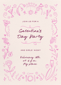 Spot the Disco - Valentine's Day Invitation by Pulp Templates Co.