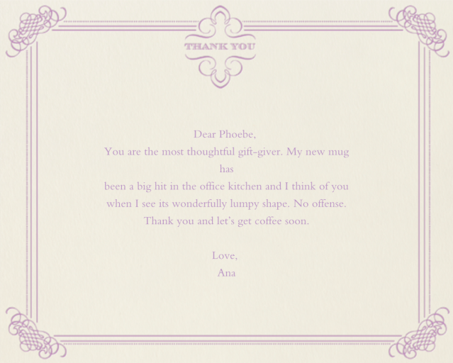 Antique Press (Stationery) - Thank You Card by Paperless Post