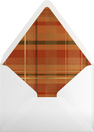 Sparkling Tartan - Paperless Post Envelope