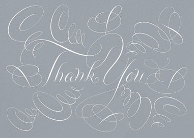 Thank You with Flair by Bernard Maisner