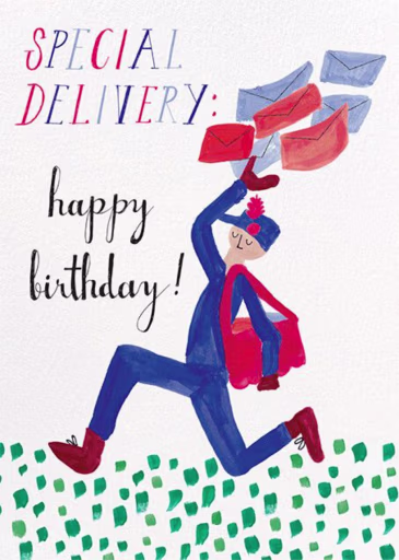 Special Delivery - Mr. Boddington's Studio - Birthday Card by Mr. Boddington's Studio