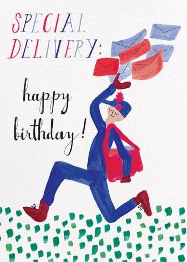 Special Delivery - Mr. Boddington's Studio - Birthday Card by Mr. Boddington's Studio