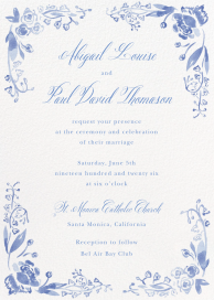 Blue Florals (Gina Langford) by Dogwood Hill