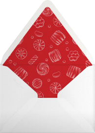 Gingerbread Blueprint - Paperless Post Envelope