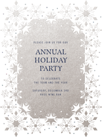 Little Paper Snowflakes by Paperless Post