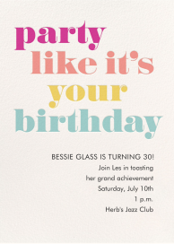 It's Your Birthday by Paper Source