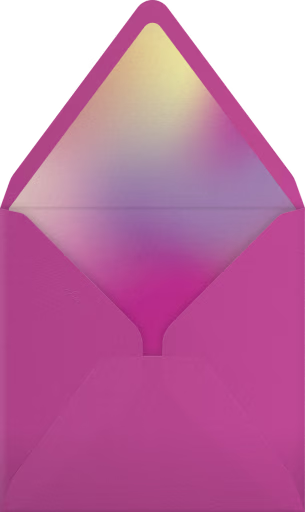 Happy Neon Year - Paperless Post Envelope