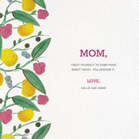 Paratiisi (Square) - Greeting Card by Marimekko