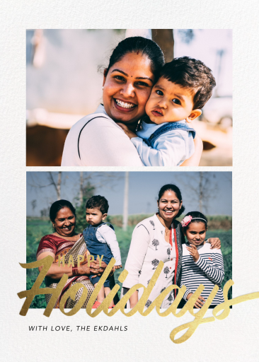 Evelina (Holiday) - Holiday Card by Paperless Post