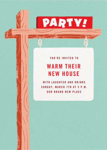Party Property - Housewarming Invitation by Paperless Post